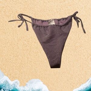 H&M Sparkly purple‎ Bikini Bottom